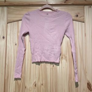NWT Pink long sleeve top